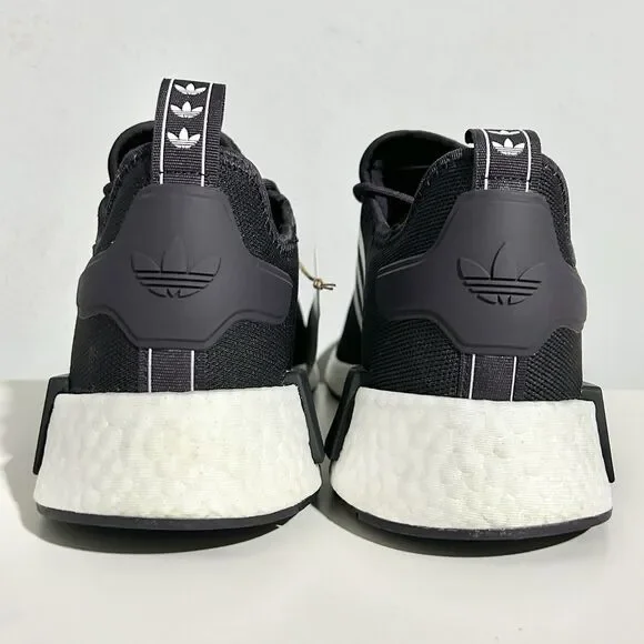 Adidas NMD_R1 “Aurora Black White” Men’s Size 11.5 Lifestyle Comfort Sneakers